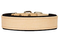 Traditional Leather Dog Collar for Doberman