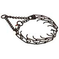 "Pro Style" Herm Sprenger Black Stainless Steel Doberman Prong Collar 1/6 inches (4.0 mm)