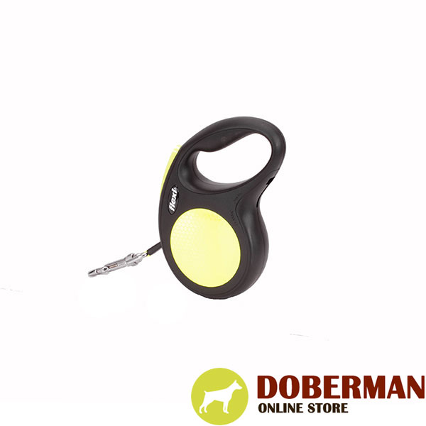 Neon Design Retractable Leash for Total Safety