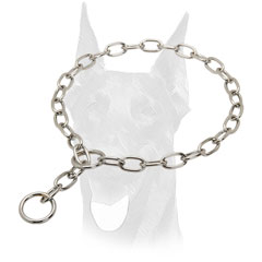 High quality fur saver Doberman collar