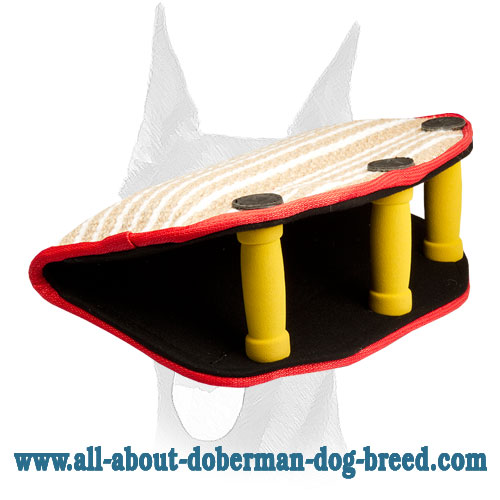 Select Puppy Bite Builder w/h 3 handle made of jute-Wedge Tug