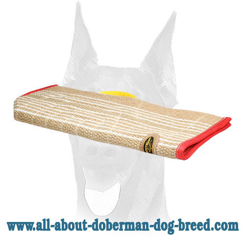 Durable and safe Jute cover for Doberman bite sleeves - Click Image to Close