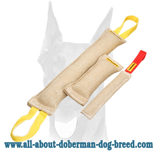 Jute Bite Tugs For Training Your Doberman