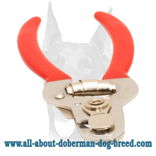 Doberman Nail Trimmer with Vinyl Handles and Stop
