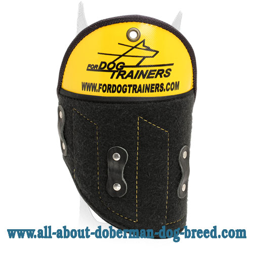 Doberman shoulder protector for both left and right bite sleeves