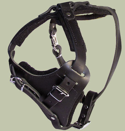 Durable Dog Harness-Leather Dog Harness for Doberman