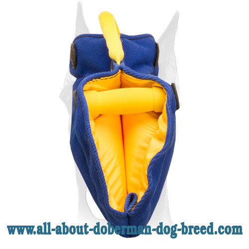 French Linen Doberman bide builder