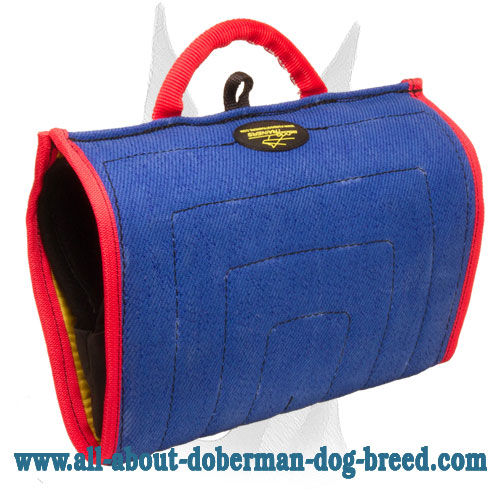 Quick reward French Linen Doberman bite builder - Click Image to Close