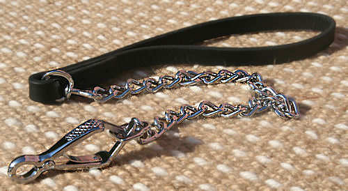 SIMILAR to La Cinopelca Classic Chain Dog Leash for Doberman