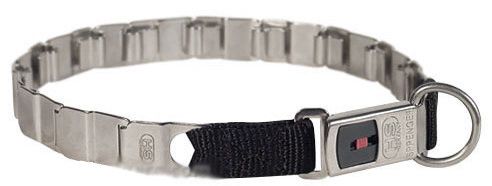 NECK TECH FUN STAINLESS STEEL Doberman prong collar - 19 inch (48 cm)
