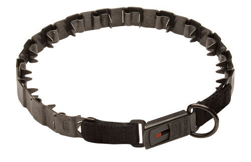 Neck Tech Black Collar for Doberman