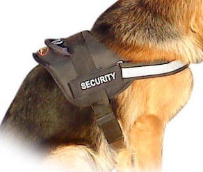 Adjustable Nylon Patrol Harness for Doberman