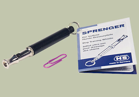 Silent Dog Training Whistle Herm Sprenger for Doberman trainers