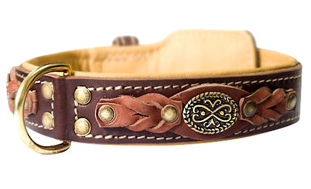 Handcrafted Leather dog collars for Doberman handmade : Doberman Breed: Dog  harness, Muzzle, Collar, Leash