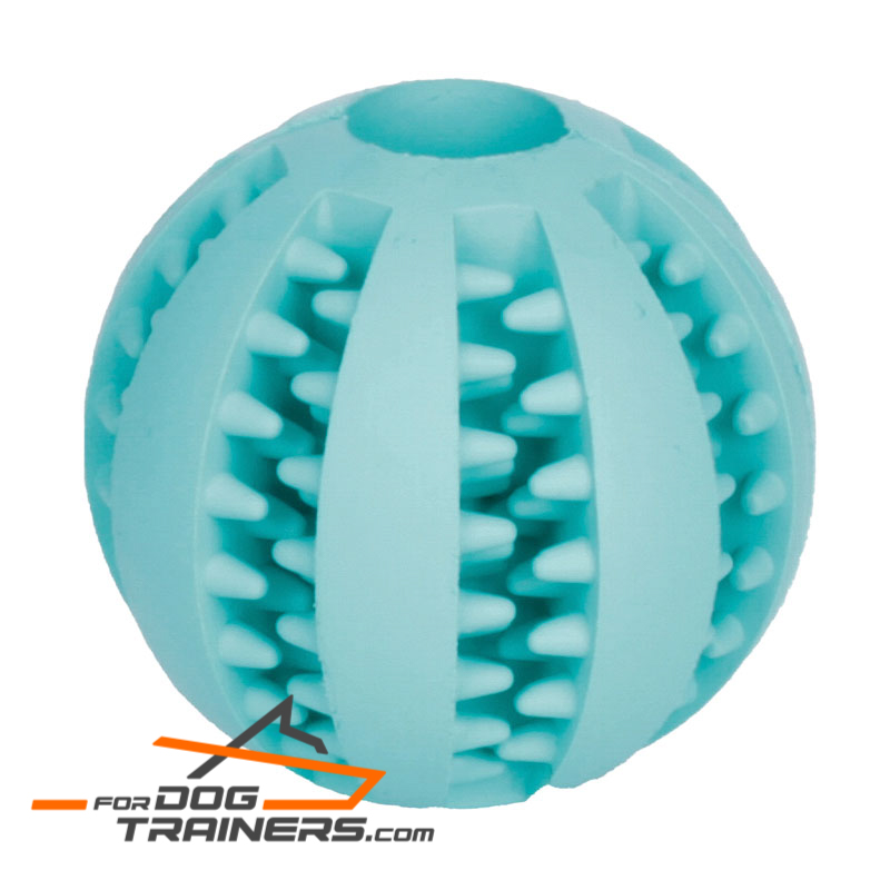 Better dental hygiene dog ball (2 2/5 inches) - Medium - Click Image to Close
