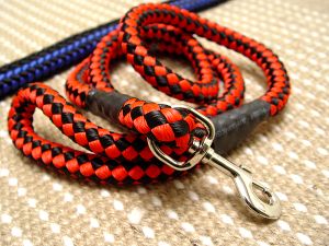 Cord nylon dog leash for large dogs - Click Image to Close