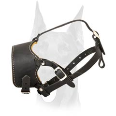 Extreme comfort leather muzzle