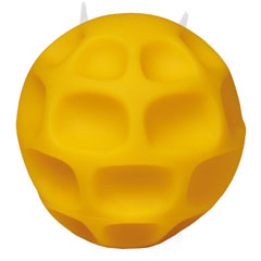 Tetraflex ball for treats dispensing