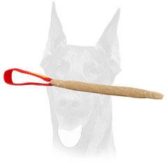 Strong jute Doberman pocket toy