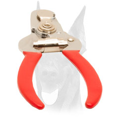 Nail trimmer with stop for Doberman